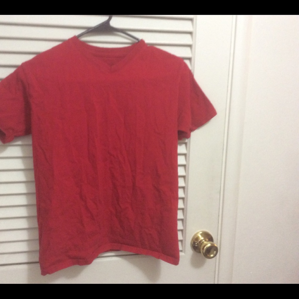 Red Tee Shirt.